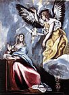 Annunciation by El Greco